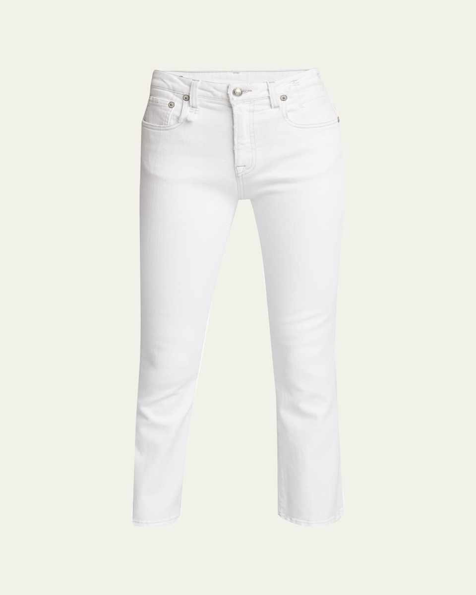 Kick Fit Cropped Flared Jeans