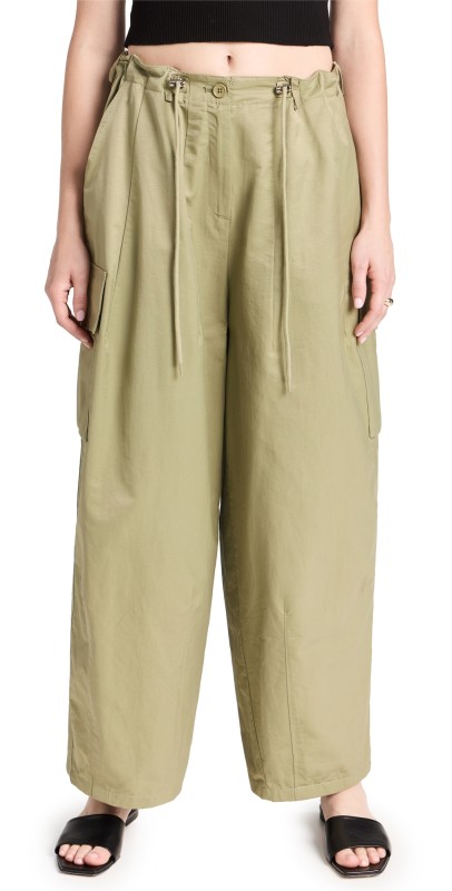 Moon River Wide Leg Pants Olive