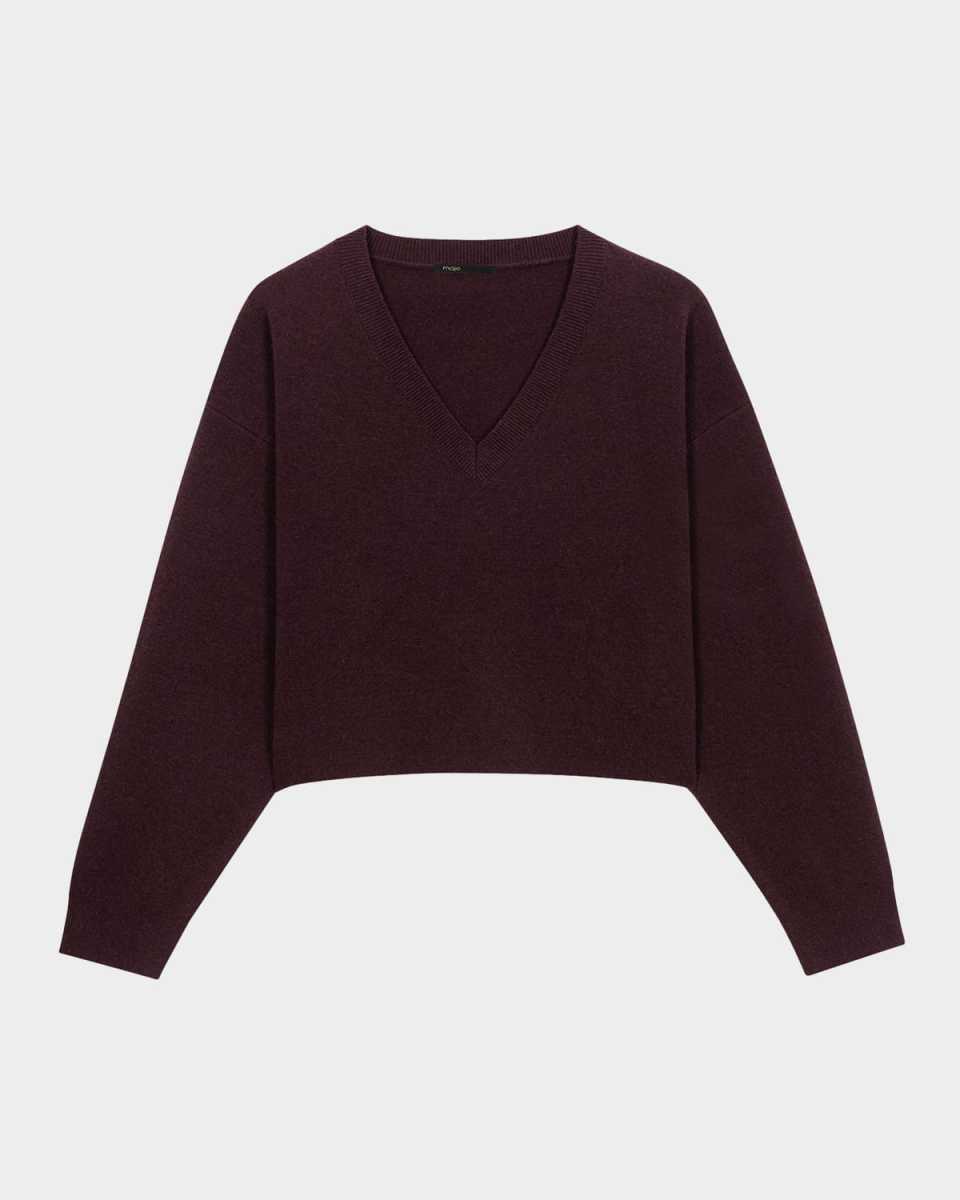 Mulany Soft Knitted V-Neck Sweater