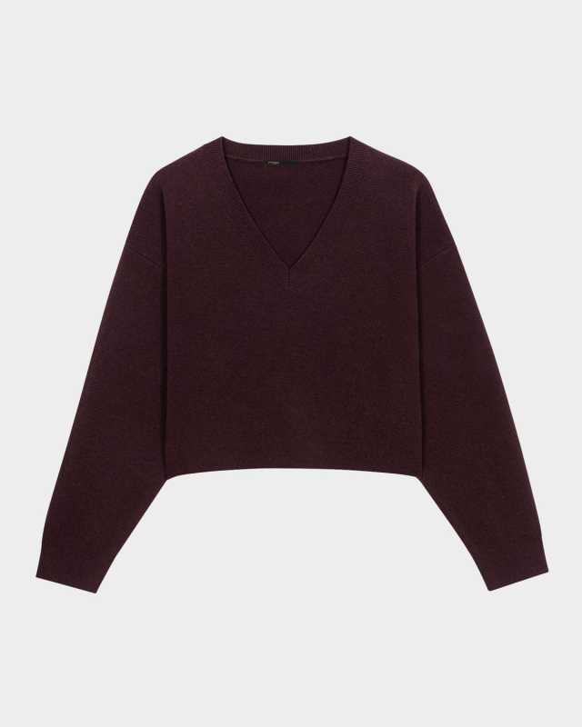 Mulany Soft Knitted V-Neck Sweater