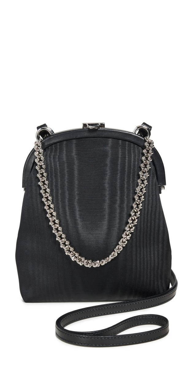 Mark Cross Frame Chain Crossbody Black