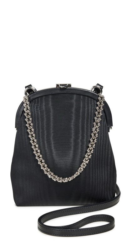 Mark Cross Frame Chain Crossbody Black