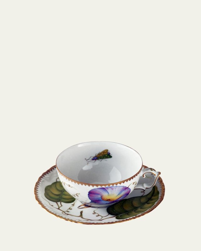 Treasure Garden Teacup and Saucer