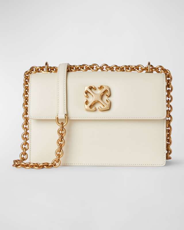 Jitney 2.0 Flap Leather Chain Shoulder Bag