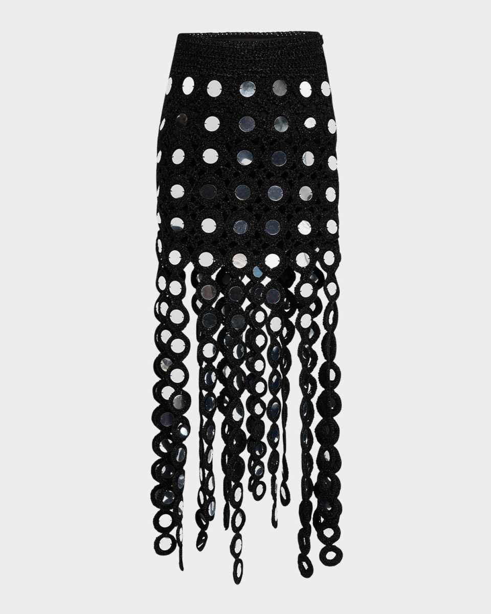 Beep Beep Mirror Maxi Skirt