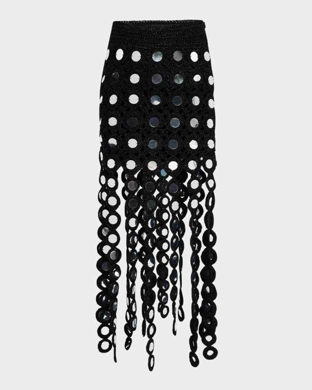 Beep Beep Mirror Maxi Skirt