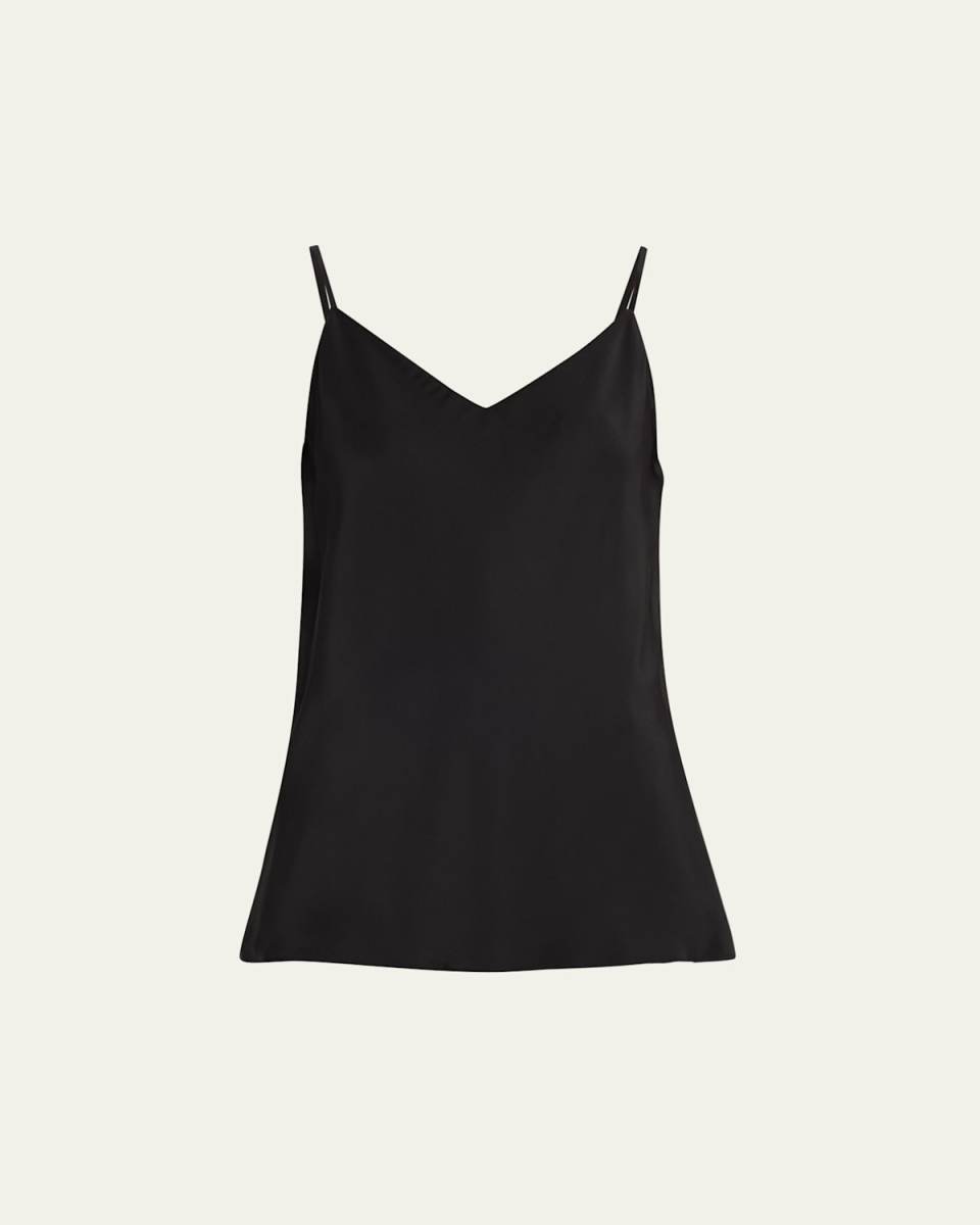 Eva Luxe Charmeuse Bias Tank
