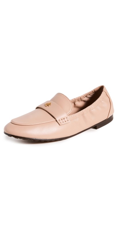 Tory Burch Ballet Loafers Light Sand