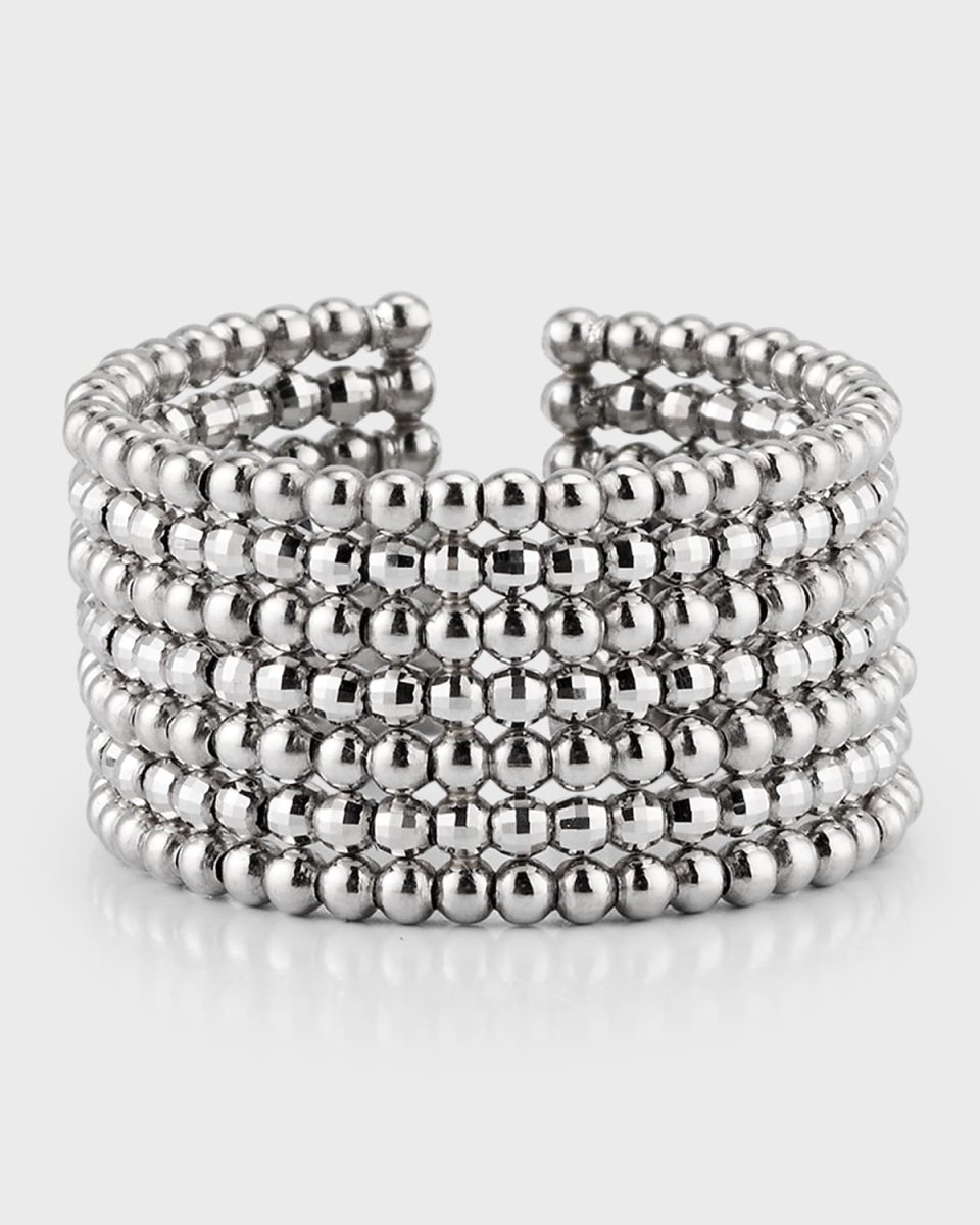 7-Row Limitless Ring, Size about 6.5 to 7.5