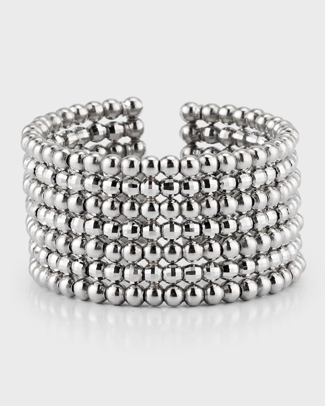 7-Row Limitless Ring, Size about 6.5 to 7.5