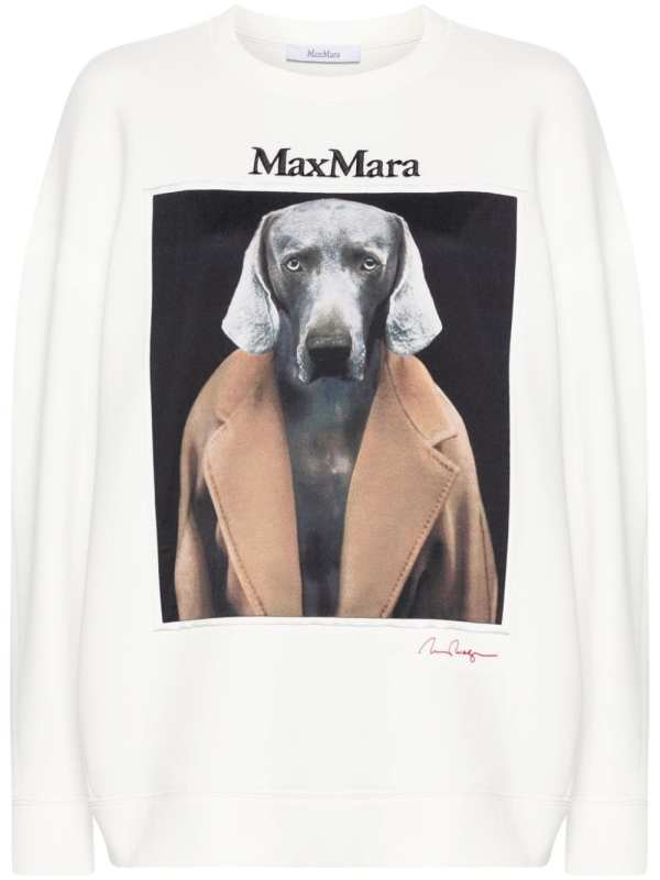 Wegman-print sweatshirt