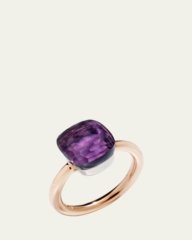 Nudo Classic 18k Rose Gold Amethyst Ring