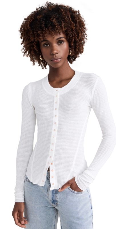 Free People Going Places Cardi Ivory