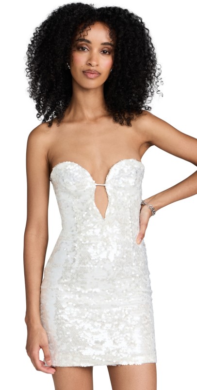 BARDOT Jinxa Sequin Mini Dress Sequin