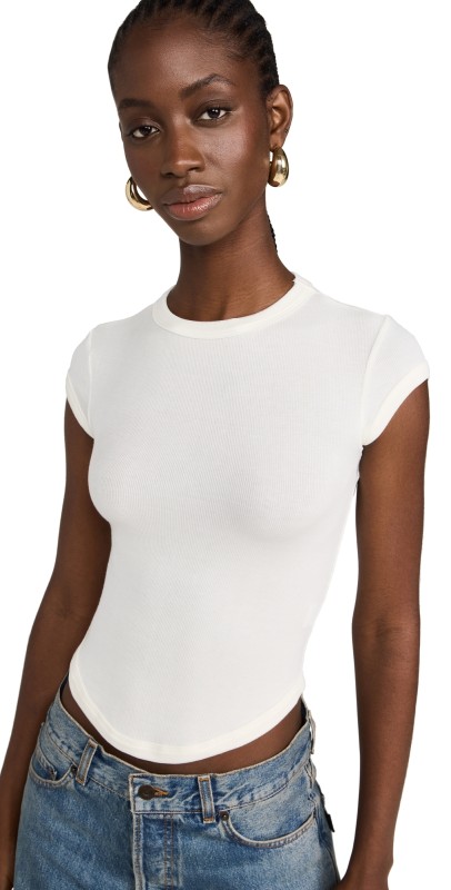 The Line by K Lavi T-Shirt White