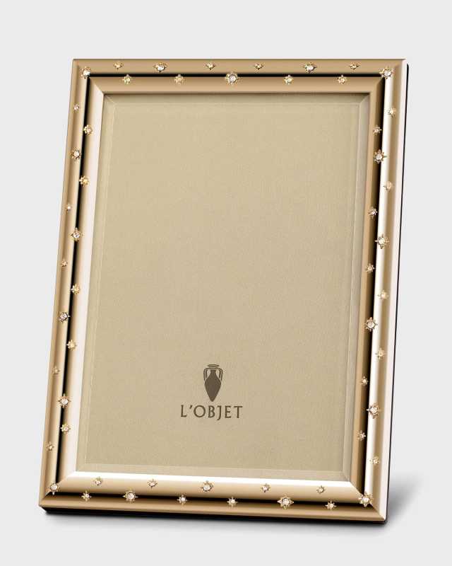 Stars Gold Picture Frame, 5" x 7"
