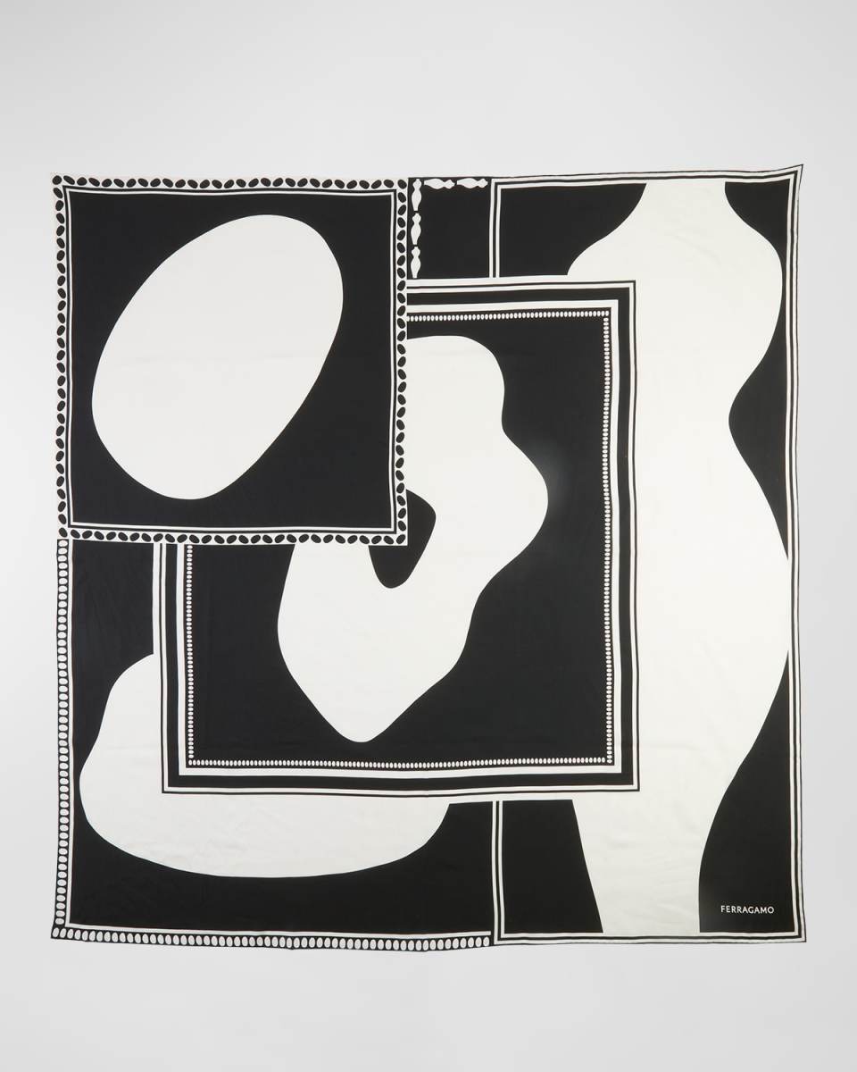 Clessidra Square Scarf
