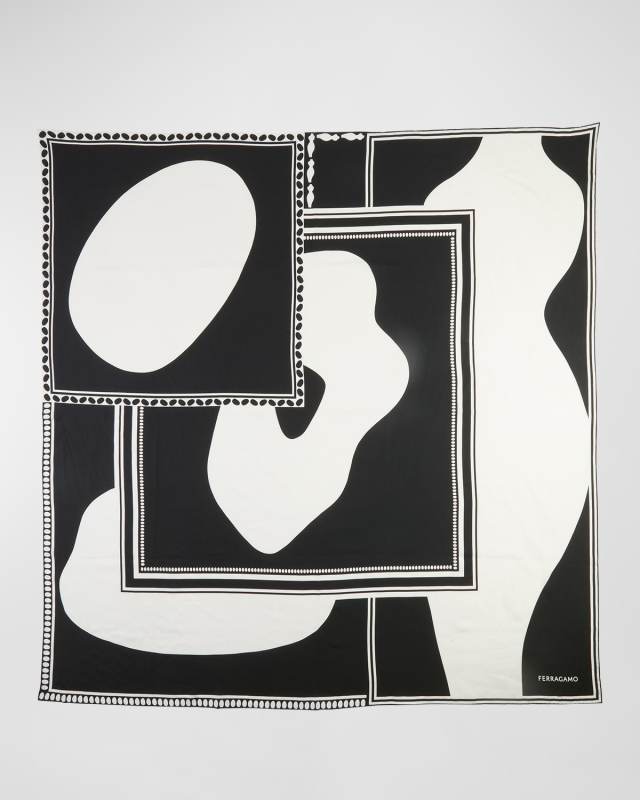 Clessidra Square Scarf