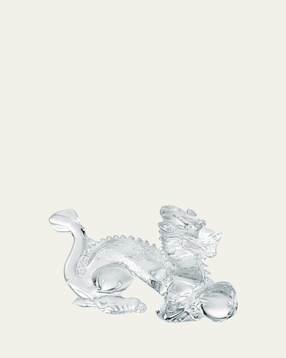 Clear Dragon Figurine