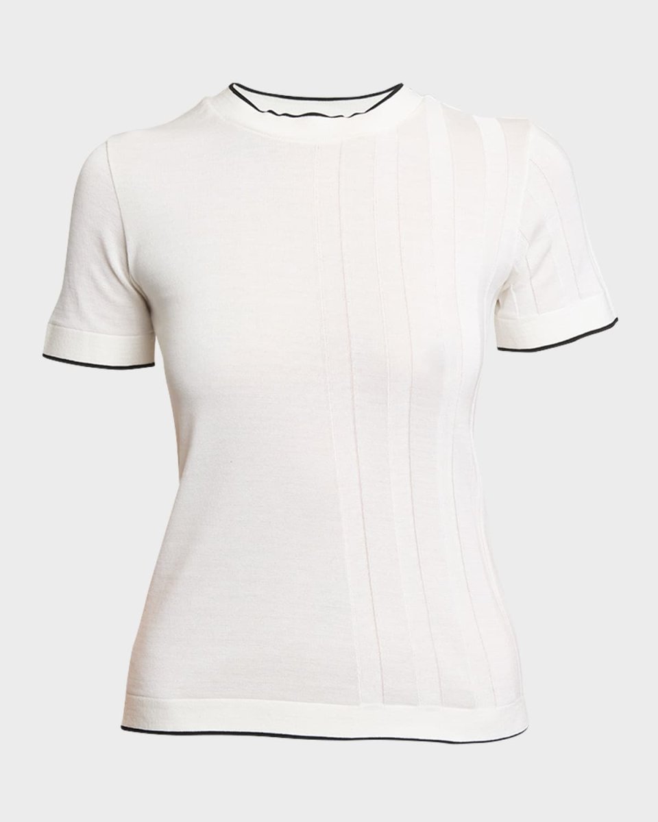 Contrast Tipping T-Shirt