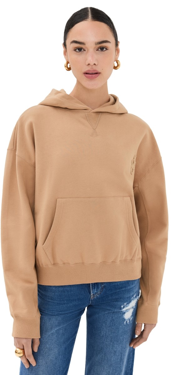 JW Anderson Anchor Logo Hoodie Beige