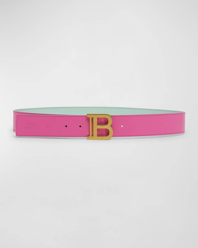 Reversible Leather B-Belt