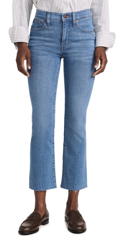 Madewell Mid Rise Kick Out Jeans Cherryville Wash