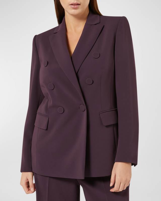 Plus Size Anabela Double-Breasted Jacket