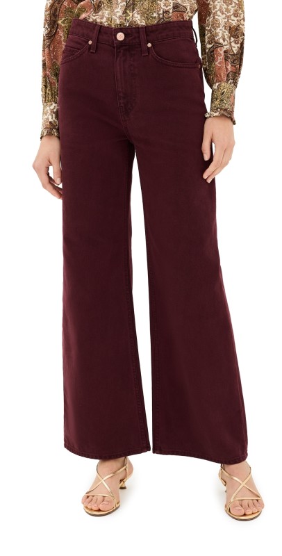 Ulla Johnson The Willow Jeans Claret Wash