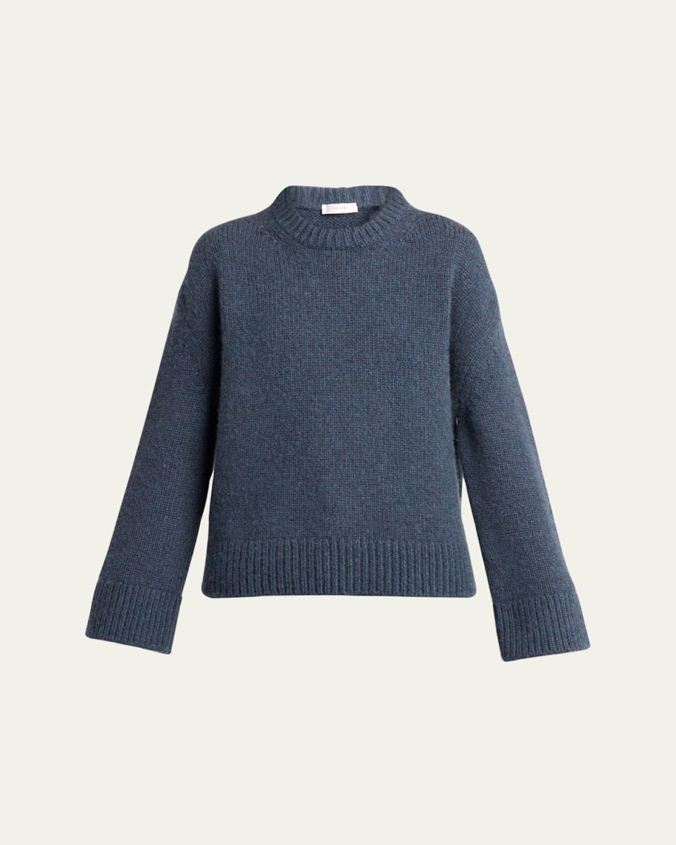 Hamis Brushed Cashmere-Mohair Sweater