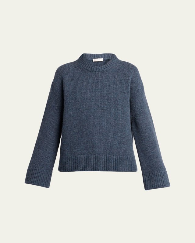 Hamis Brushed Cashmere-Mohair Sweater