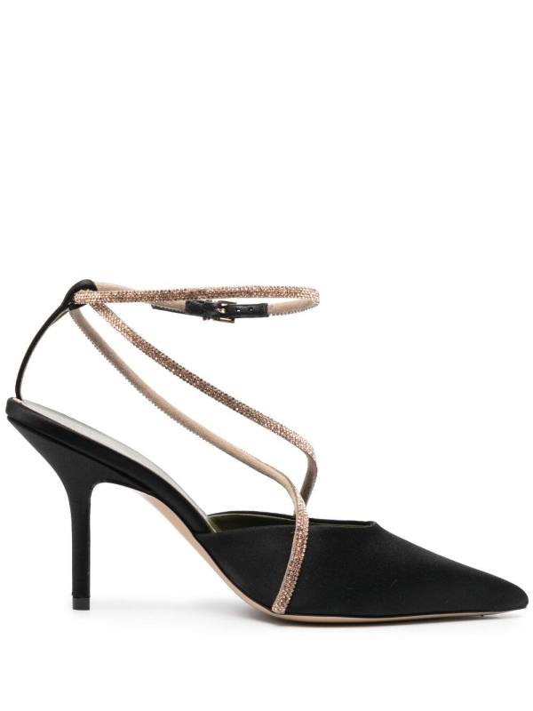 100mm pointed-toe pumps