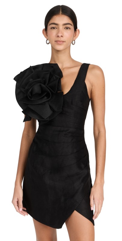 Aje Energy Mini Dress Black