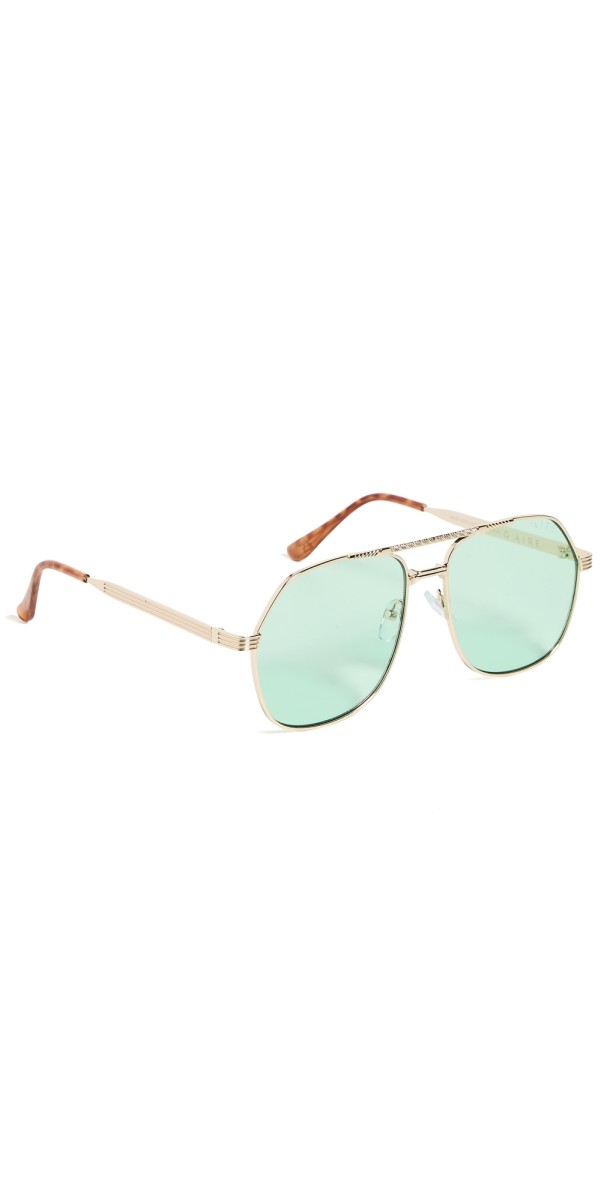 AIRE Cosmos Sunglasses Bright Gold