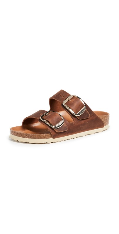 Birkenstock Arizona Big Buckle Sandals Antique Cognac
