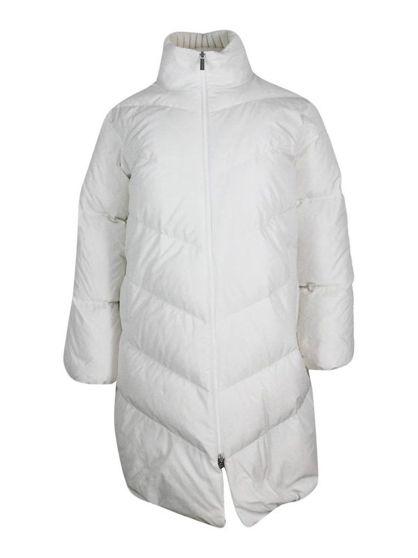 Fabiana Filippi Manteau Court - Blanc