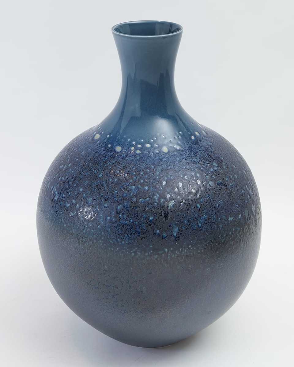 Sapphire Ombre Round Vase