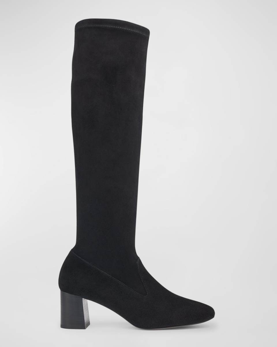 Davina Suede Knee Boots