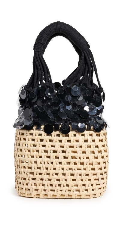 Nannacay Serena Bag Natural and Black