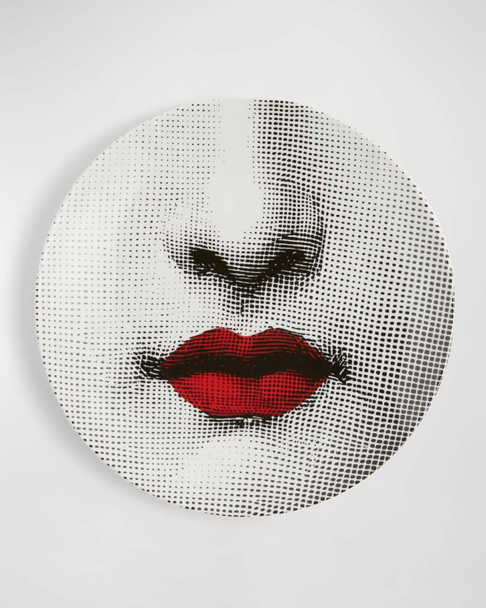 Tema e Variazioni n.397 Red Lips Plate