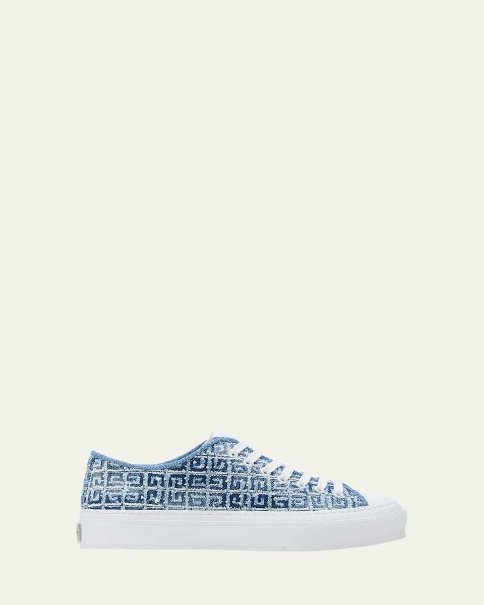 City 4G Monogram Low-Top Sneakers