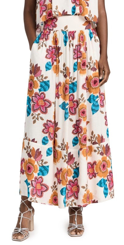 MISA Limor Skirt Flora Marbella