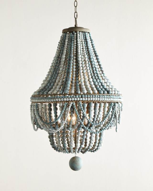 Malibu Beaded 6-Light Chandelier
