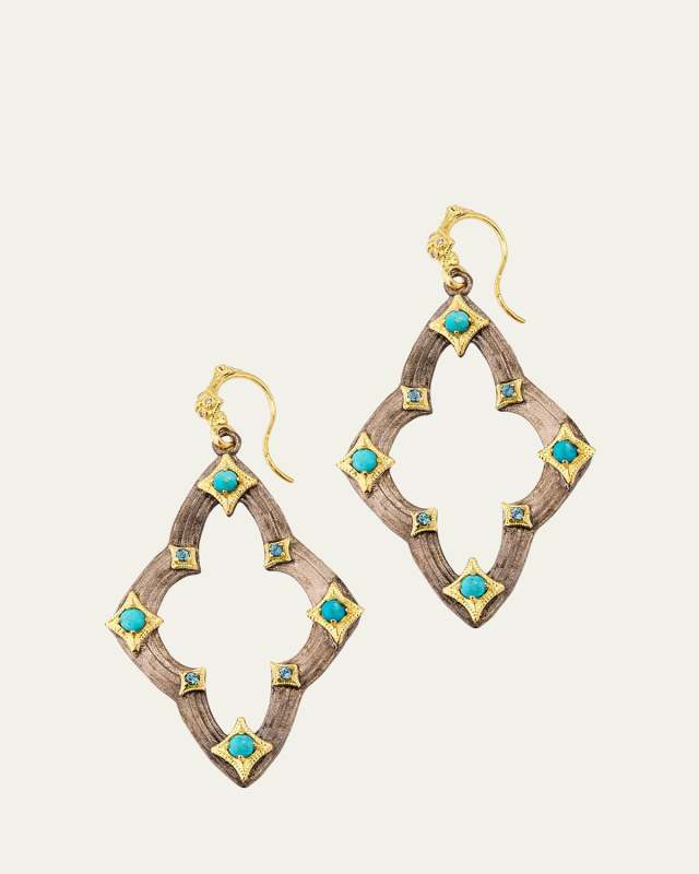 Large Open Scroll Earrings