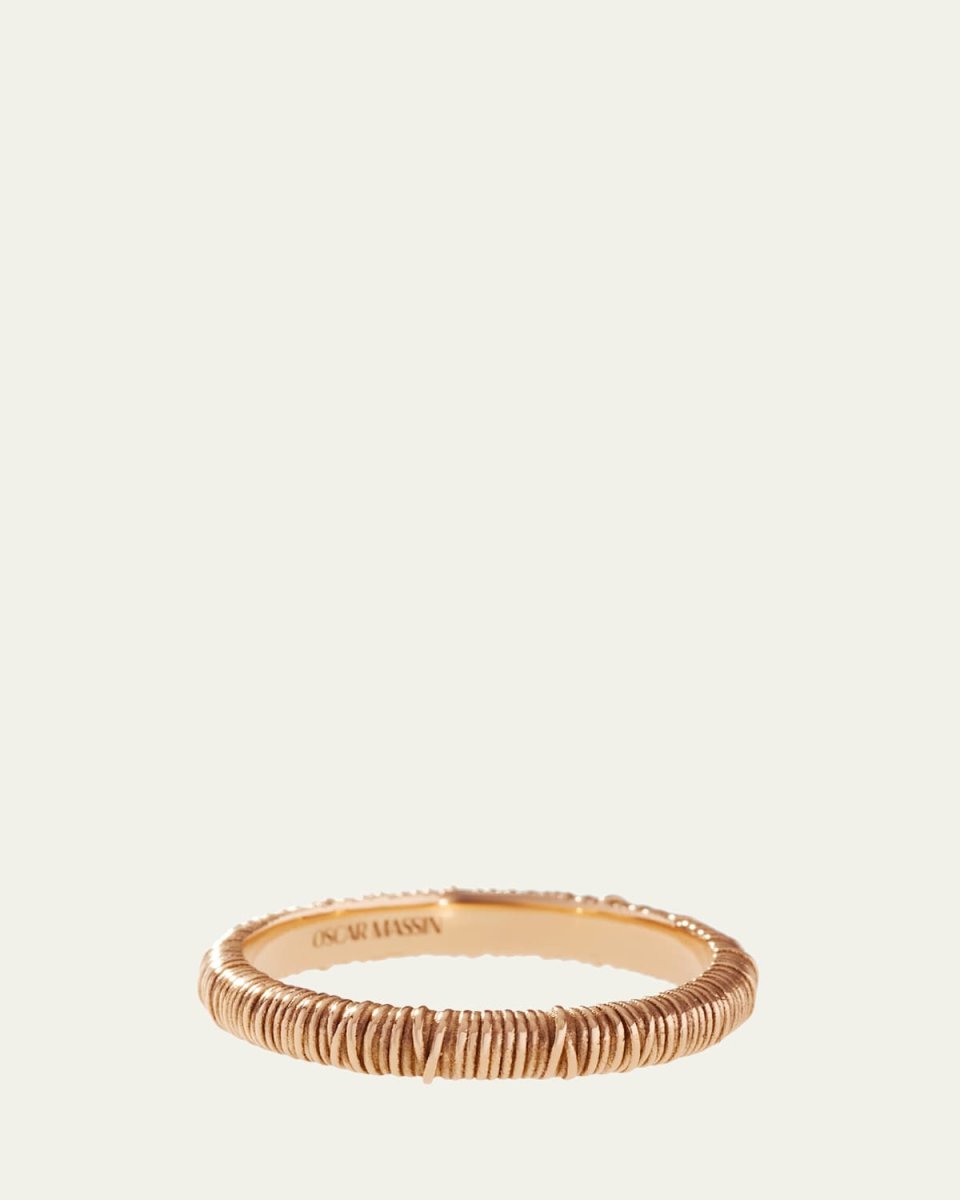 Filigree 18K Recycled Yellow Gold Ring