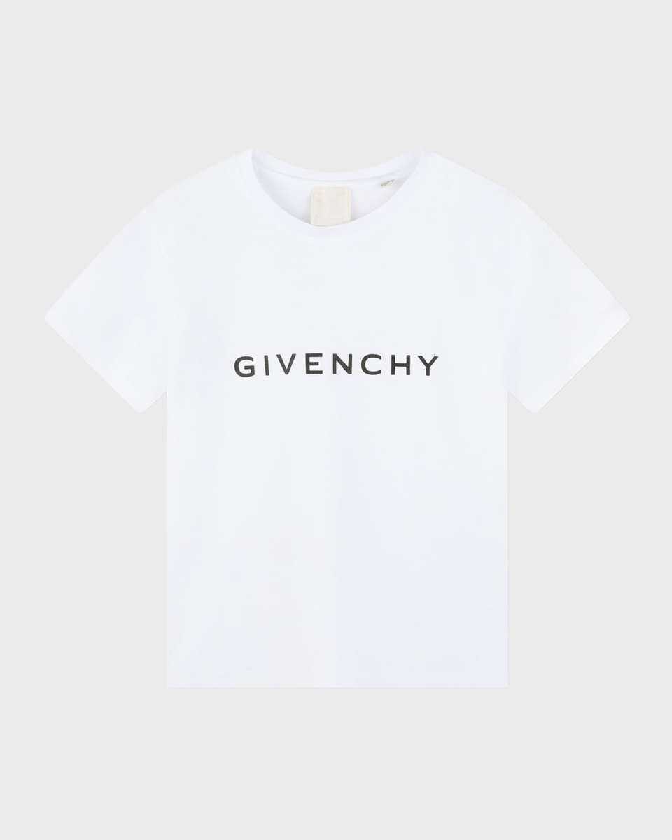 Boy's Classic Logo-Print T-Shirt, Size 6-12