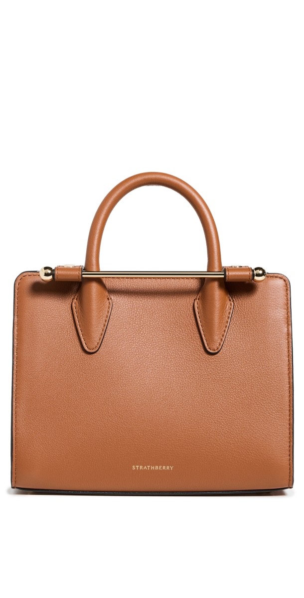 Strathberry Mini Tote Chestnut