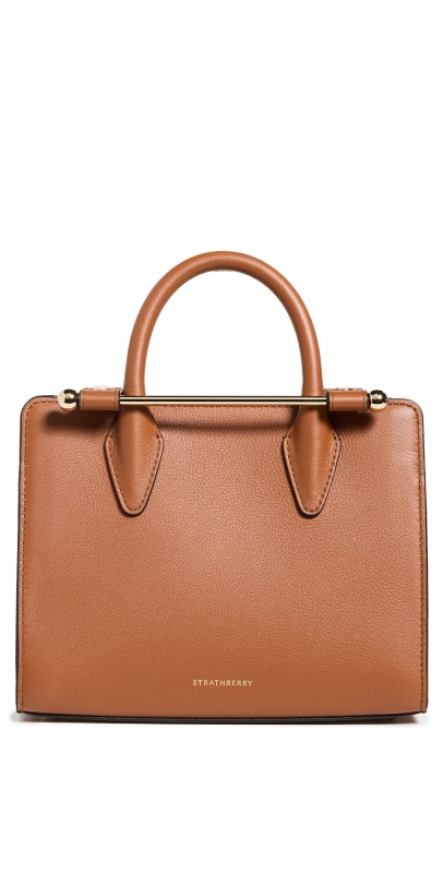 Strathberry Mini Tote Chestnut