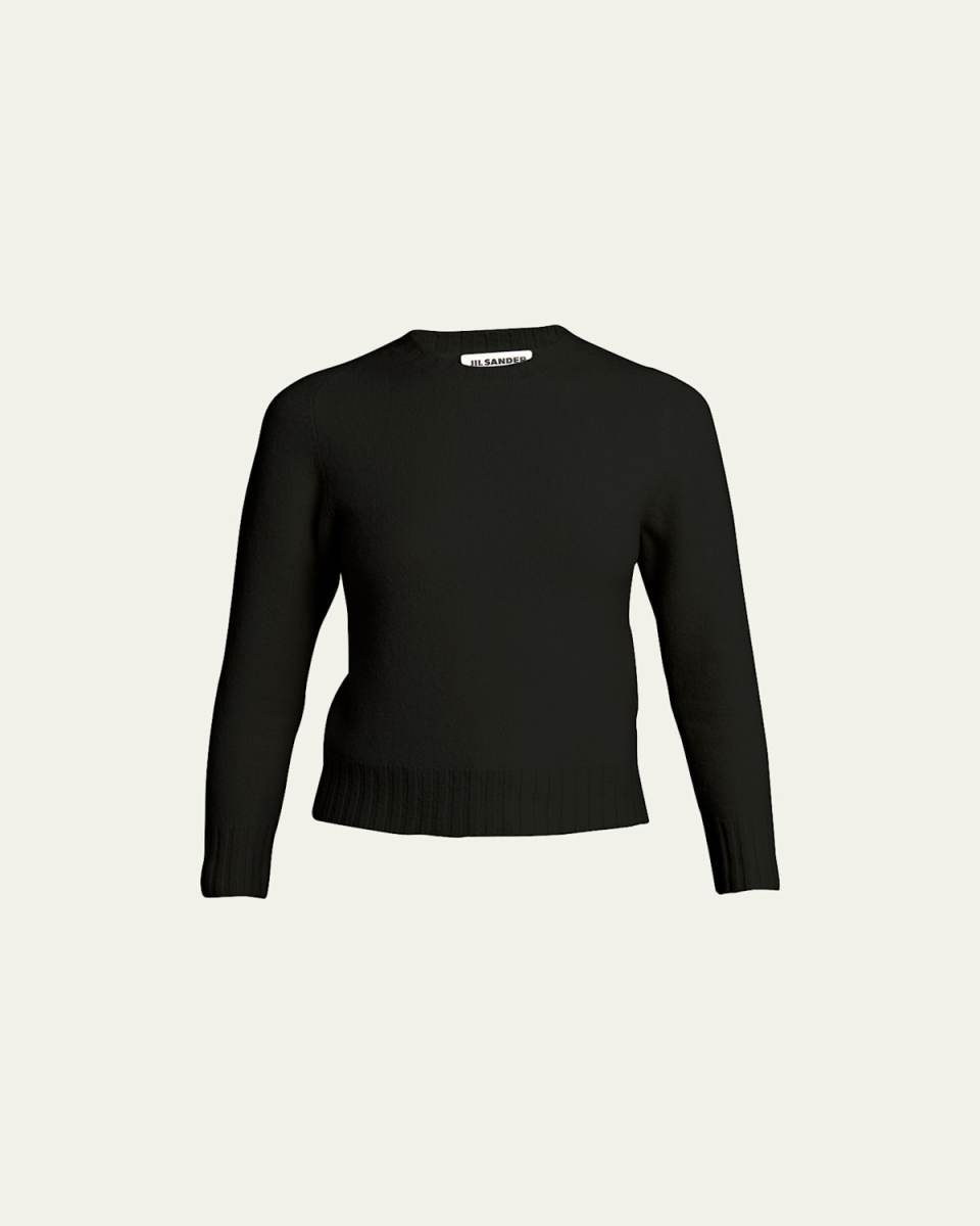 Round-Neck Wool Sweater