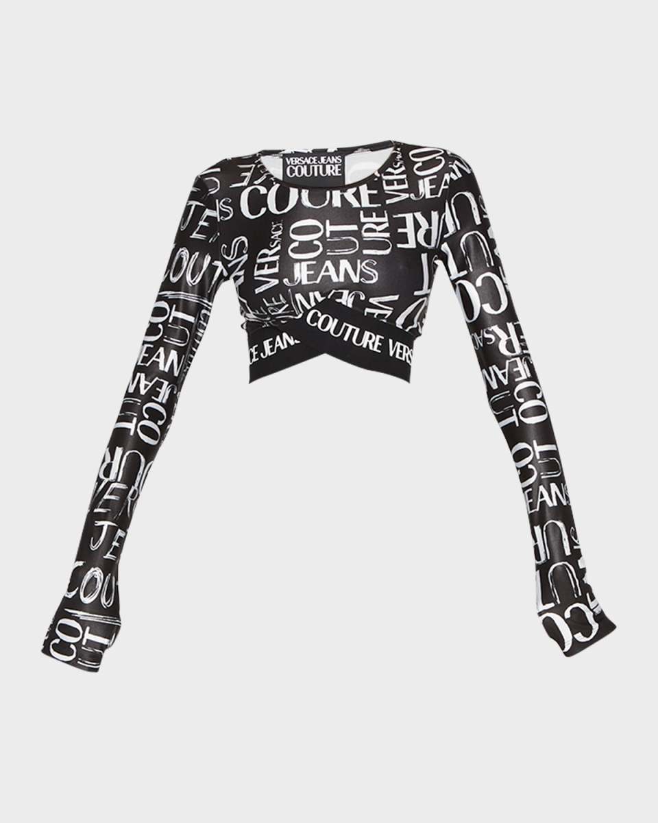 Sketch Logo Crop Top
